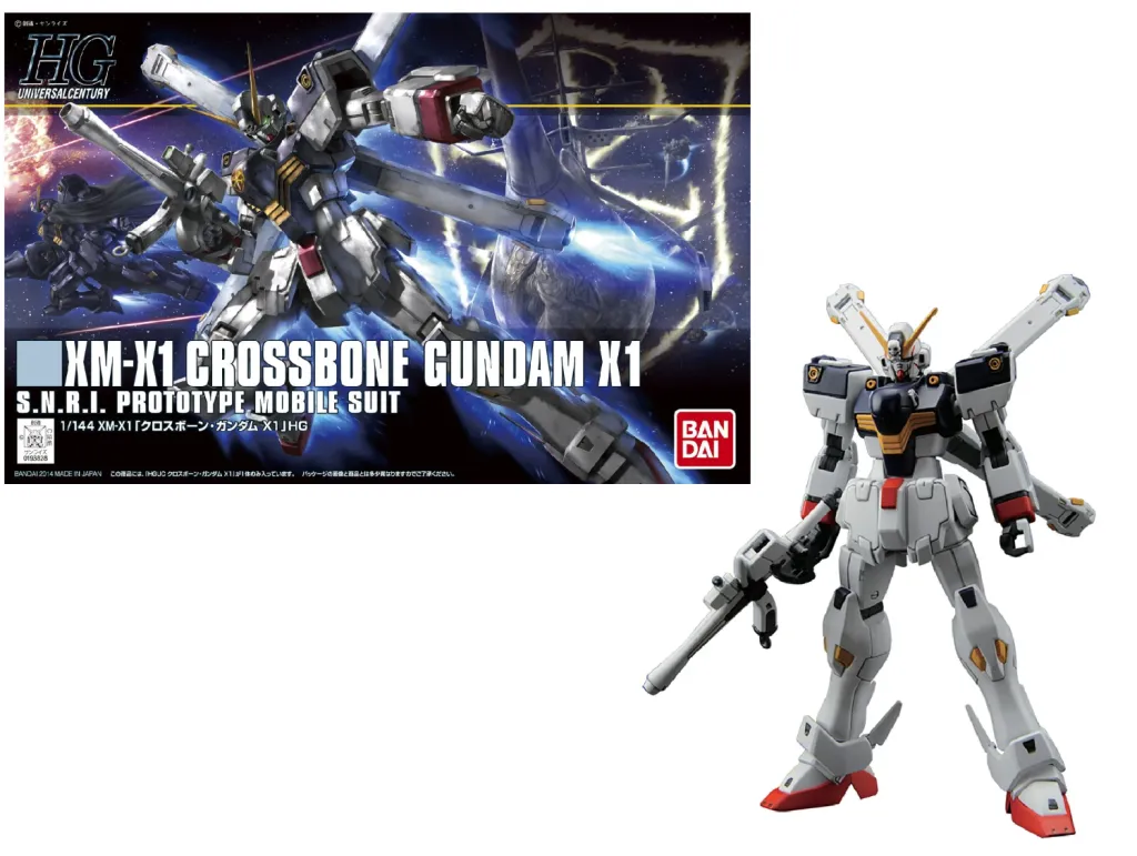 GUNDAM - HGUC Crossbone Gundam X1 1/144 - Model Kit